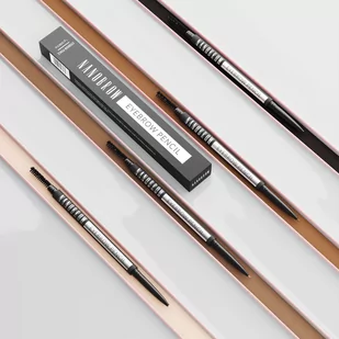 Nanobrow Eyebrow Pencil Dark Brown - Akcesoria i kosmetyki do stylizacji brwi - miniaturka - grafika 5