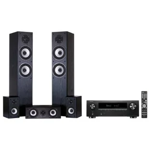Kino domowe DENON AVR-X1800 + WILSON Cinematic 5.0 Czarny - Kino domowe - miniaturka - grafika 1