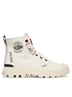 Botki damskie - Palladium Trapery Pampahi Urban 94669-116-M Biały - miniaturka - grafika 1