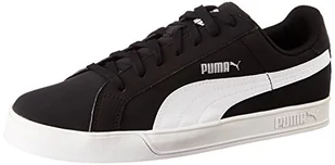 PUMA Smash Vulc Low-Top buty dla dorosłych, uniseks, czarny - Czarny Black White 09black White 09-40 EU - Koszulki i topy damskie - miniaturka - grafika 1