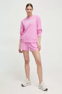 Dresy damskie - EA7 Emporio Armani dres damski kolor różowy - miniaturka - grafika 1