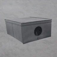 Inne meble do sypialni - Folding box M size 48x36x19cm Gray 8000303317357 - miniaturka - grafika 1