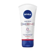 Kremy i maski do rąk - Nivea Hand Cream Krem do rąk odbudowujący 3w1 Repair 75ml - miniaturka - grafika 1
