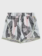 Spodenki damskie - Guess Szorty materiałowe J3GD05 WFBN0 Zielony Relaxed Fit - miniaturka - grafika 1