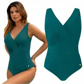 Stroje kąpielowe - Strój kąpielowy jednoczęściowy damski SELF 1169 Amalfi 2 morski 38C 70C - miniaturka - grafika 1