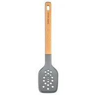 Przybory do gotowania - Łopatka z drewnianym uchwytem szara 31,5 x 7 cm - miniaturka - grafika 1