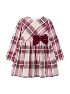 Mayoral Sukienka codzienna 4924 Czerwony Regular Fit - Sukienki i spódniczki dla dziewczynek - miniaturka - grafika 1