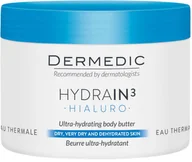 Balsamy i kremy do ciała - Dermedic Hydrain3 Hialuro masło 225ml - miniaturka - grafika 1