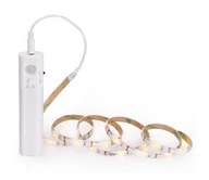 Taśmy LED - Aigostar - Ściemnialna taśma LED z czujnikiem 1m LED/2W/4xAAA 3000K IP65 - miniaturka - grafika 1