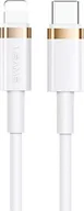 Kable USB - Kabel USB Usams USB-C - Lightning 1.2 m Biały SJ484USB02 - miniaturka - grafika 1