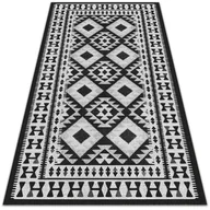 Dywany zewnętrzne - Dywan tarasowy zewnętrzny Retro wzór 140x210 cm - miniaturka - grafika 1