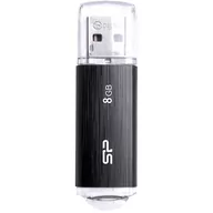 Pendrive - Silicon Power Ultima U02 8GB USB 2.0 kolor czarny (SP008GBUF2U02V1K) - miniaturka - grafika 1