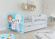Łóżka dla dzieci i młodzieży - Kocot Kids Łóżko BABY DREAMS kraina lodu 160 dziecięce z barierką Kocot Kids - miniaturka - grafika 1