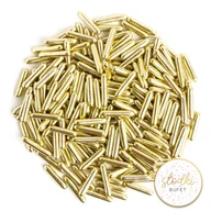 Dodatki do ciast w proszku - Posypka cukrowa mix pałeczki konfetti Gold Macaroni 90 g - miniaturka - grafika 1