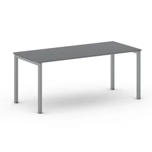 B2B Partner Stół Square 1800 x 800 x 750 mm, antracyt 499176 - Stoły i stoliki do biura - miniaturka - grafika 1