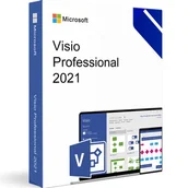 Programy biurowe - Microsoft Visio Professional 2021 (1 urządzenie) (Aktywacja online) - miniaturka - grafika 1