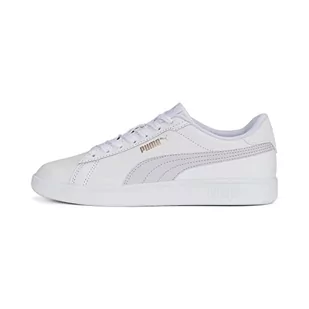 PUMA Męskie sneakersy Smash 3,0 l, biało-wiosenne lawendowe różowe złoto, 3,5 UK - Sneakersy męskie - miniaturka - grafika 1