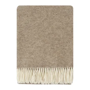 KOC WEŁNIANY cieply miękki 100% wełna pled koce 140x200 Cozy Blankets - Koce - miniaturka - grafika 1