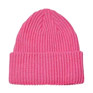 Czapki damskie - PIECES Czapka damska Pchexo Hood Noos Beanie, Shocking Pink, jeden rozmiar - miniaturka - grafika 1
