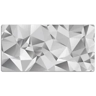 Podkładki na biurko - Podkładka na biurko Abstrakcja w kolorze szarym 120x60 cm - miniaturka - grafika 1