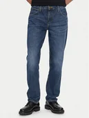 Spodnie męskie - Lee Jeansy Oscar 112355855 Niebieski Relaxed Fit - miniaturka - grafika 1