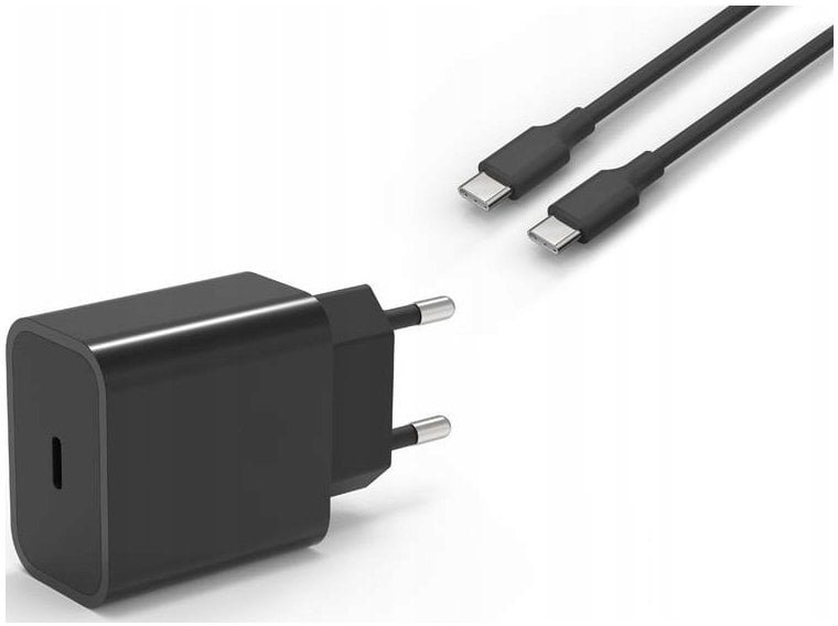 LTC ŁADOWARKA SIECIOWA PD USB TYPE-C + KABEL TYPE-C 1m, PD25W 3000mA LXPD10