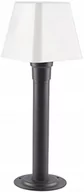 Lampy ogrodowe - Sanico Giza 312273 lampa stojąca ogrodowa 1x12W E27 IP44 czarna / biała - miniaturka - grafika 1