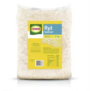 Cenos RYŻ BASMATI 5 KG 87998621 - Ryż - miniaturka - grafika 1