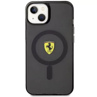 Ferrari FEHMP14SURKK iPhone 14 6,1" czarny/black hardcase Translucent Magsafe - Etui i futerały do telefonów - miniaturka - grafika 3