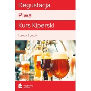 Karta podarunkowa WYJĄTKOWY PREZENT Degustacja Piwa Kurs Kiperski - Kody i doładowania cyfrowe - miniaturka - grafika 1