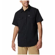 Koszulki sportowe męskie - Koszula męska Columbia Utilizer™ II Solid Short Sleeve Shirt Rozmiar: XXL / Kolor: czarny - miniaturka - grafika 1