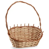 Pudła i pojemniki do przechowywania - Wiklinowy kosz prezentowy Mede naturalny, średni - miniaturka - grafika 1