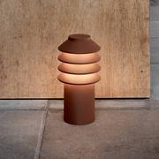 Lampy ogrodowe - Louis Poulsen Bysted corten 25cm 2 700 K - miniaturka - grafika 1