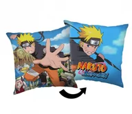 Kołdry i poduszki dla dzieci - Poduszka dziecięca 40x40 Naruto niebieska - miniaturka - grafika 1