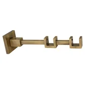 Akcesoria do wystroju okien - Wspornik BROOKLYN II mosiądz antyczny Bojanek - miniaturka - grafika 1