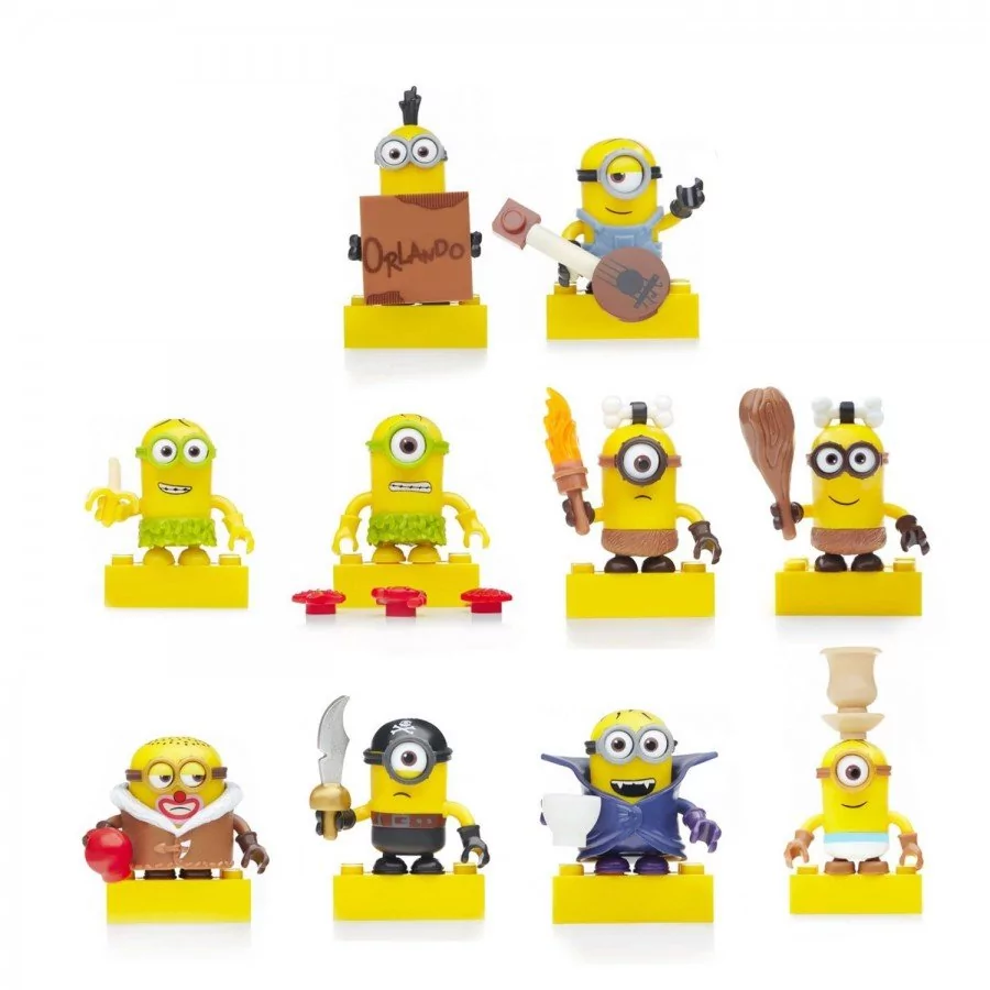 Mega Bloks, Minionki, figurki