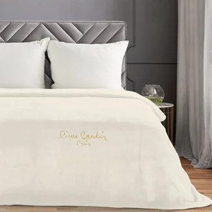 Koc Eurofirany Pierre Cardin 160x220 cm kremowy - Koce - miniaturka - grafika 1