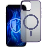 Etui i futerały do telefonów - Etui 3MK Frosty Guardx MagCase do Apple iPhone 15 Fioletowy - miniaturka - grafika 1
