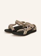 Sandały damskie - Teva Sandały Trekkingowe Original Universal beige - miniaturka - grafika 1