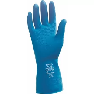 Rękawiczki lateksowe ICO GUANTI Felpato Blu (rozmiar S) - Rękawiczki jednorazowe - miniaturka - grafika 1