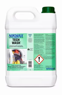 Nikwax Środek czyszczący do przeciwdeszczowej odzieży i sprzętu Tech Wash 5L roz uniw 5020716185001 - Środki do obuwia i ubrań - miniaturka - grafika 1