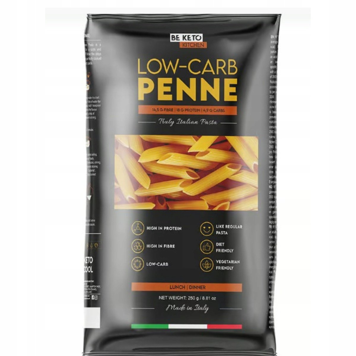 BeKeto Keto Makaron Penne 250g
