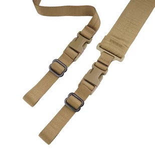 Cetacea Tactical - Quick Adjust Padded 2 Point Sling - Coyote Brown - Odzież taktyczna i umundurowanie - miniaturka - grafika 2
