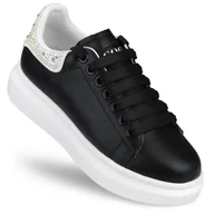 Sneakersy damskie - Buty damskie Goe miejskie codzienne sneakersy JJ2N4052 Skóra 36 - miniaturka - grafika 1