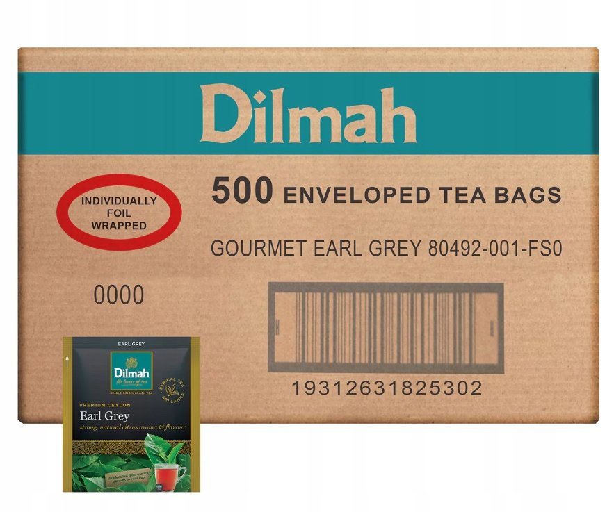 Herbata Czarna Dilmah Earl Grey 500 kopert