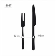 Akcesoria do zegarków - Wskazówki zegarowe sztucce W8087/102mm - miniaturka - grafika 1