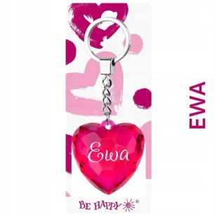 Brelok Serce Ewa - Be-Happy Gifts - Breloczki dla dzieci - miniaturka - grafika 1