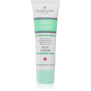 Flos-Lek PHARMA Pharma, SERIA HYPOALERGICZNA, Krem tłusty do skóry wrażliwej, 50ml - Kremy do twarzy - miniaturka - grafika 1