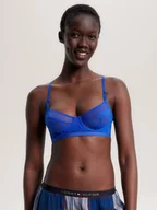 Biustonosze - Biustonosz bandeau Tommy Hilfiger UW0UW04860C66 75C Granatowy (8720645422686) - miniaturka - grafika 1