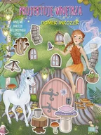 Książki edukacyjne - Pojektuję wnętrza z naklejkami. Domek wróżek - miniaturka - grafika 1
